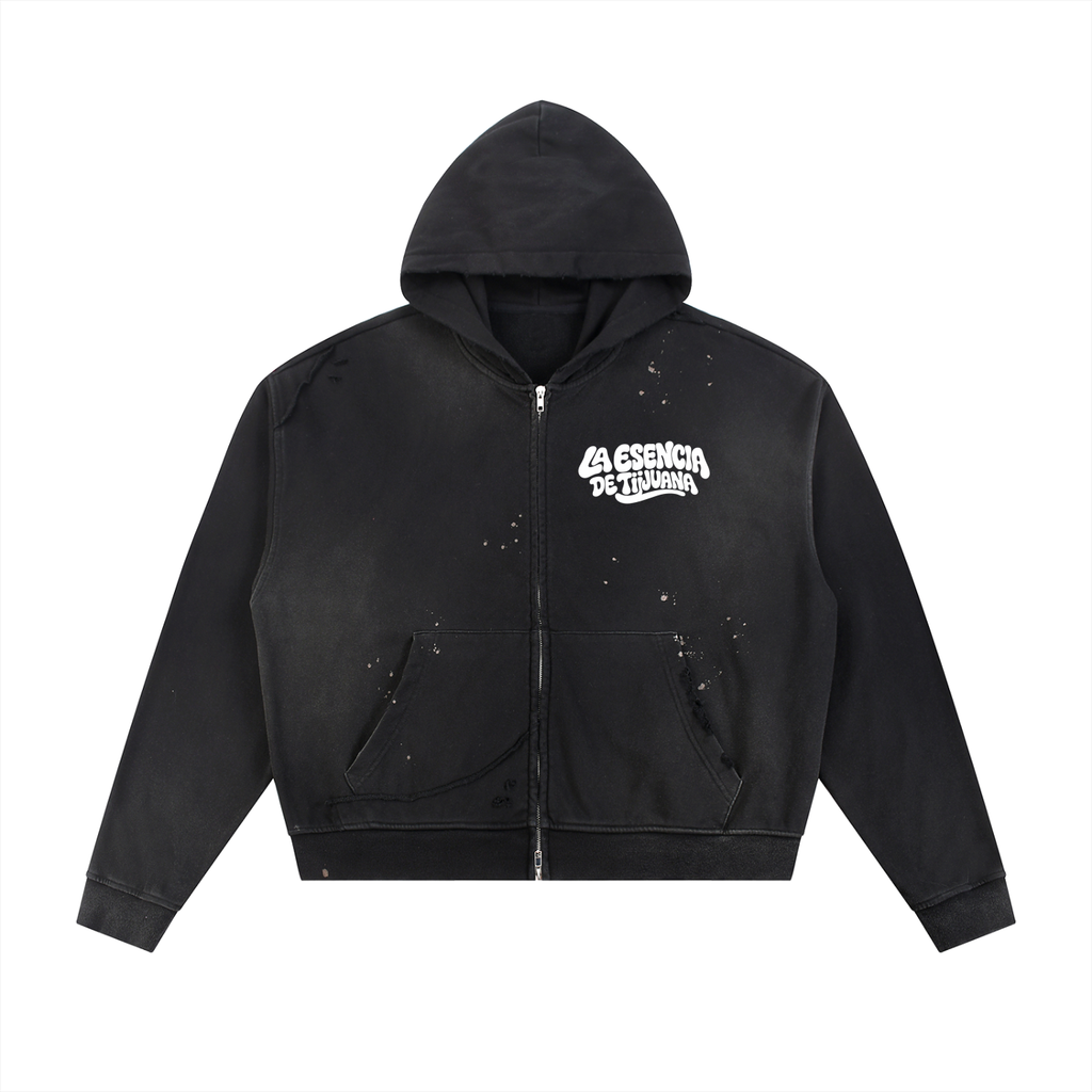 R$KS Vintage Zip Hoodie – Esencia Edition